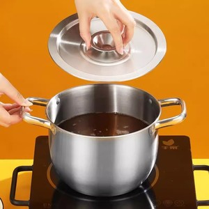 ถังเก็บน้ำมันสแตนเลส 304 พร้อมฝาปิด กลม สำหรับกรองน้ำมันในครัว ทนทาน ล้างมือได้เท่านั้น - Product Image 2