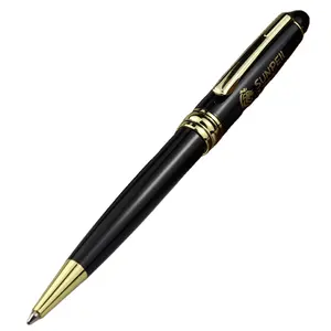 Hot sale Enterprise Conference Custom high-end gift printing LOGO metal Ballpoint pen