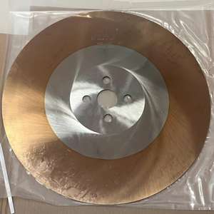 Lame <span class=keywords><strong>de</strong></span> <span class=keywords><strong>scie</strong></span> <span class=keywords><strong>circulaire</strong></span> HSS-M42 sans dents 315x2.0x32MM pour couteaux <span class=keywords><strong>de</strong></span> combat, revêtement TICN personnalisé - Product Image 3