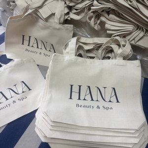 Heavy Duty Geometric Pattern Customizable Eco Friendly Reusable Cotton <b>Canvas</b> Tote Bag Bulk Wholesale for Grocery Shopping - Product Image 1