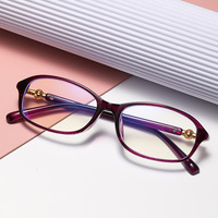 MK24011501 Nuevas Monturas de Gafas Ligeras y Económicas, Gafas para Computadora, Gafas de Lectura con Bloqueo de Luz Azul, Anti Reflejos