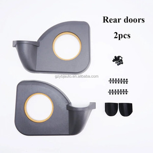 Accessoires automobiles YBJ – 4 enceintes de porte avant et arrière pour Land Cruiser série 70 BEIGE LC70 76 <span class=keywords><strong>78</strong></span> 79 LC76 LC78 LC79 avec porte-gobelets - Product Image 2