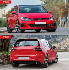 Kit carrosserie de mise à niveau pour <span class=keywords><strong>Golf</strong></span> 7 Facelift vers GF7.<span class=keywords><strong>5</strong></span> 2013-2017 <span class=keywords><strong>GTI</strong></span>, comprenant Phares, Pare-chocs, Jupes latérales et Calandre - Product Image 4