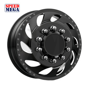 Jantes forgées polies/noires Dually Wheels 22/24/26/28/30*8.25J, 8 ou 10 trous, jantes tout-terrain pour pick-up et véhicules lourds - Product Image 2