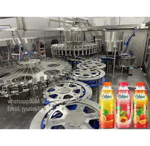 Mango /Orange Fruit Juice Industrial Machine Ultra Clean Filling Bottling Line