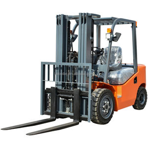 รถยกดีเซลไชน่า ไบเฉียง 3 ตัน, รถยกดีเซลขับเคลื่อน 4 ล้อ เสาสามตอน ใช้งานกลางแจ้ง ความยาวงา 2000 มม. - Product Image 1