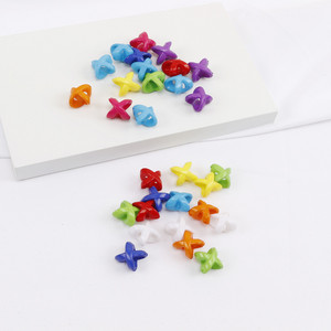 Jachon Perles en résine très vendues pour dreadlocks, anneaux courts pour tresses, anneaux capillaires uniques, perles pour barbe de gnome pour le bricolage - Product Image 4