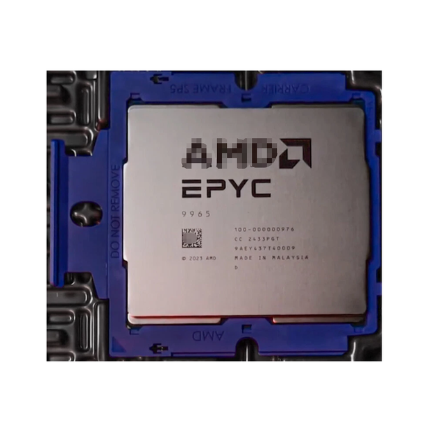 EPYC 9965 (192c/384t 2.25GHz-3.7GHz 500W)9005SERIES Server CPU 9845 9825 9755 9745 9655 9645 9565 9575 9555 in Stock