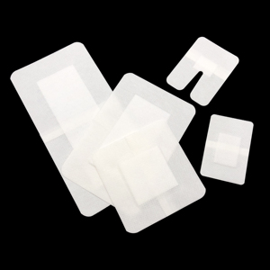 Plester Perekat Luka Tahan Air Berbahan Jaring Bedah Non-woven, Kemasan Individual, untuk Luka dengan Eksudat Ringan - Product Image 1