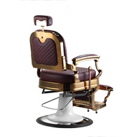 BEIMENG Nouveau Fauteuil de Barbier Hydraulique en Cuir Noir Robuste, Mobilier de Salon de Beauté, Vente en Gros, Chaise Commerciale à Succès