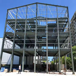 Villa Design Moderne Bâtiment Industriel à Structure en Acier Bâtiments Préfabriqués Entrepôt Maisons Préfabriquées de Luxe avec 3 Chambres à Coucher - Product Image 1