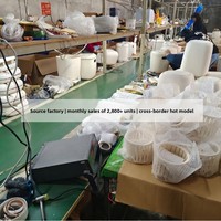 Mini Lave-linge Source Factory 9L Grande Capacité Lave-linge-sécheuse Ultra-silencieux Cycle d'eau 360°