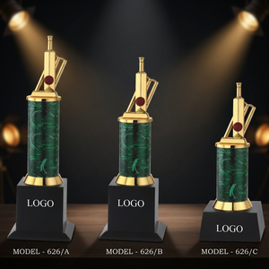 Proveedor Profesional de Trofeos de Metal Fundido a Presión, Portátiles y Grabados, para 3 Campeones, para Ceremonias de Premiación de Torneos, Regalo POOJA - Product Image 1