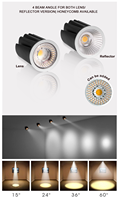 9W 12W sunlike mr16 module 300MA 36V IP65 DALI DTW Dimmable CRI90 COB LED MR16 Module Spot