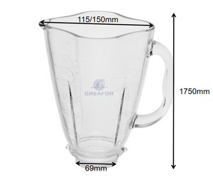Liquidificador Elétrico de Alta Qualidade com Jarra de Vidro Substituível, Venda Direta de Fábrica - Product Image 3
