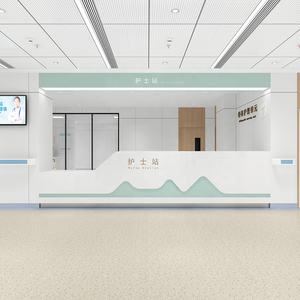 नर्स स्टेशन अस्पताल फर्नीचर रोगी सेवा काउंटर मार्गदर्शन स्टेशन अस्पताल - Product Image 3