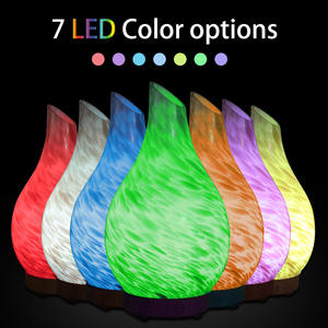 Yxbl Aroma Diffuser Leopard Print 3D Glass Ultrasonic Humidifier Led <b>Light</b> Home Use Less Than 0.5L - Product Image 5