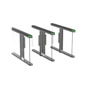 An Ninh giao thông RFID tự động Swing Barrier Gate với QR code Reader cho buổi hòa nhạc tổ chức sự kiện cho người đi bộ nhập vượt qua