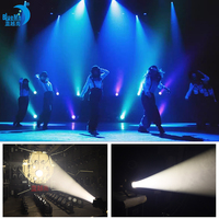 Luz de perfil LED de alto brillo de 200W, iluminación de Teatro de aluminio de corte blanco cálido para reuniones de transmisión, luces de escenario