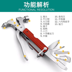 Multi Functional Safety Hammer Alloy Car Escape Tool With Window Breaker And Knife For Emergency Use - Product Image 5