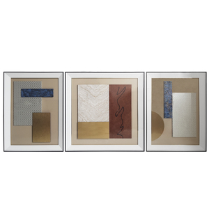 Commercio all'ingrosso della fabbrica vendita calda casa arredamento Hotel progetto opere d'arte soggiorno astratto pittura di arte cinese in legno intagliato arte - Product Image 4