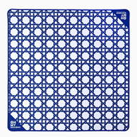 Tapis de Mahjong Américain Moderne de Luxe Personnalisé avec Tuiles de Mahjong sur Mesure, Portable et Durable pour le Divertissement
