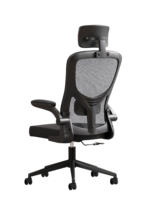 Chaise de bureau moderne en maille, confortable, pivotante, pliable, à roulettes, pour la maison et les visiteurs, vente en gros, disponible pour ordinateur
