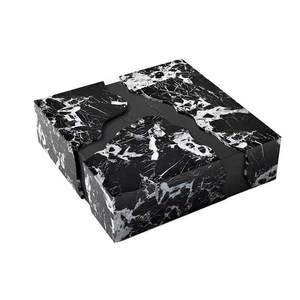 طاولة قهوة رخامية لغرفة المعيشة للاستخدام المنزلي بأسلوب إيطالي فاخر خفيف، تصميم شخصي إبداعي عصري ذو إحساس راقي، جديد لعام 2024 - Product Image 2