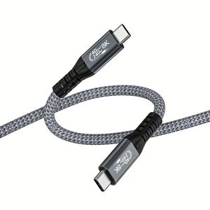 USB4.0 High Quality 40Gbps 240W Usb <b>C</b> <b>to</b> <b>Type</b> <b>C</b> Data Charging <b>Type</b> <b>C</b> <b>Cable</b> for Switch Mobile Phones - Product Image 2