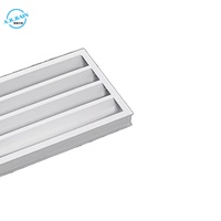 Grille de retour d'air à lame fixe, à lamelles, pour conduits de climatisation