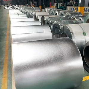Prodotti in acciaio piatto rivestito a basso prezzo Z50 Z30 Z20 lamiera di acciaio rivestito di zinco bobina HDG bobina di acciaio zincato a caldo - Product Image 1