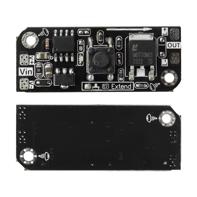 DC 5-24V Micro-motion Button Dimming Board Light Strip Drive Module DC LED PWM Stepless Dimming Strip Constant Voltage