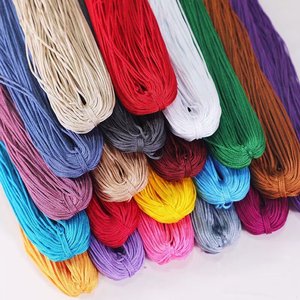 Nâng cấp 2mm tốt băng lụa móc Giày 100g rỗng chủ đề Crochet len Dép 100% Polypropylene sợi với mô hình nhuộm - Product Image 4