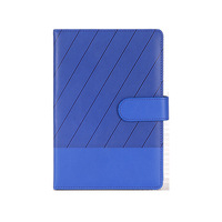 Cuaderno A5 de Sarga con Cubierta de Cuero que Cambia de Color, Encuadernación Cosida con Hilo, Diseño Elegante Hecho a Medida para Notas de Conferencia y Negocios