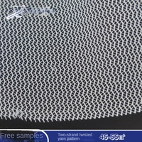 Sac à linge en maille tricotée 100 % polyester résistant à l'abrasion, tissu moustiquaire en gaze douce composite avec bande de fixation pour suspension