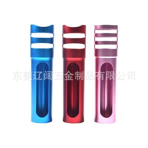 Boîtier de microphone en aluminium usiné CNC 90x40mm, pièces personnalisées pour microphone sans fil - Product Image 3
