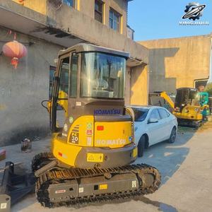 Excavatrice sur chenilles Komatsu 30 d'occasion, marque japonaise d'origine, 3 tonnes, petite taille - Product Image 5