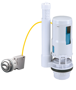 Valve de sortie <span class=keywords><strong>WC</strong></span> à double chasse NUCA pour hôtels, série d'installation flexible, économie d'eau, longue durée de vie - Product Image 5