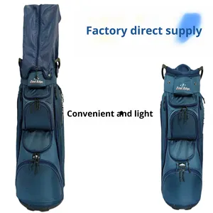 Sacs de golf unisexes en nylon ultra-légers, 25 nouveaux modèles, multifonctionnels, fermeture éclair imperméable, couleur unie, livraison directe d'usine - Product Image 5