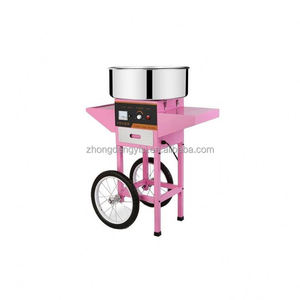 Máquina Comercial Automática de Algodón de Azúcar de Acero Inoxidable al por Mayor, Máquina Eléctrica para Hacer Productos de Granos - Product Image 3