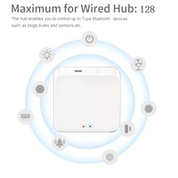 Centro de Control Inteligente para el Hogar Tuya 4G Inalámbrico Multimodo, Alimentado por USB, Compatible con Wi-Fi, ZigBee 3.0 y BLE, Control por Aplicación, Ideal para Hoteles