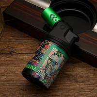 Encendedor de Cigarrillos Moderno y Elegante, Encendedor de Butano Resistente al Viento, Encendedor de Cigarros de Lujo, Encendedor de Gas Recargable, Venta al por Mayor