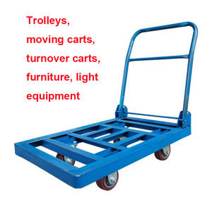 Hochwertiges 6-Zoll-Doppellager-Rad mit grauer Schwenk-PU-Zentral verriegelung - Product Image 2