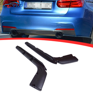 Divisores laterales de parachoques trasero de coche ABS negro mate brillante para <span class=keywords><strong>BMW</strong></span> Serie 3 F30 F31 <span class=keywords><strong>M</strong></span> <span class=keywords><strong>Sport</strong></span> 318i 320i 328i <span class=keywords><strong>330i</strong></span> 335i 340i 2014-2019 - Product Image 1