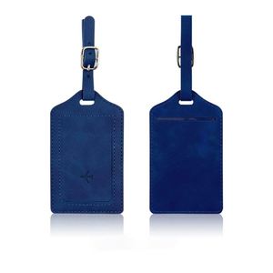 Hot Sell Wholesale Promotion Travel Gifts <b>Suitcase</b> <b>Tag</b> Customized Logo Pu Leather Luggage <b>Tags</b> - Product Image 6