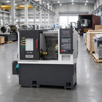 Machine de tournage CNC avec capacité de barre de 45 mm et tourelle servo pour petites pièces métalliques de précision et broches de précision