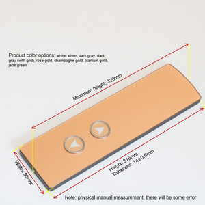 Panel Operasi Lift <span class=keywords><strong>COP</strong></span> <span class=keywords><strong>LOP</strong></span> Dengan Tombol Tekan Pintar Dipasang di Permukaan Berbagai Warna - Product Image 4