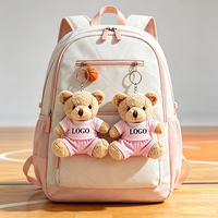 Mascotte en peluche personnalisée, porte-clés en peluche personnalisé, ours en peluche doux avec logo pour événements sportifs, souvenirs et promotion de clubs, fabrication OEM
