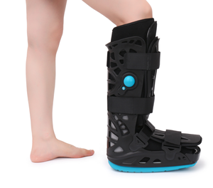 Grande botte de marche pneumatique orthopédique CAM Air Walker coulé de jambe chirurgicale gonflable pour les fractures de la cheville entorse du pied cassé - Product Image 2