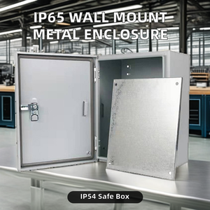 IP65 IP54Wall لوحة تحكم صندوق مفتاح مقاوم للماء توزيع خارجي حاوية معدنية مع مستوى حماية IP54 - Product Image 3